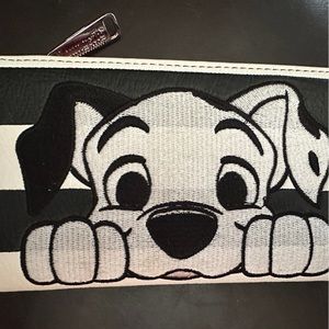 Disney Loungefly 101 Dalmatians Striped Wallet